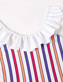 Striped Printed Family Matching Swimsuit - CCMOM