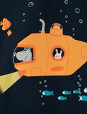 Submarine Adventure Printed T-shirt - CCMOM