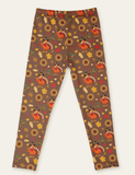 Thanksgiving Turkey Printed Outerwear Leggings - CCMOM