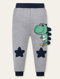 Toddler Cartoon Printed School Sweatpants - CCMOM