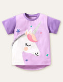 Unicorn Printed T-shirt - CCMOM