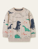 Unisex Dinosaur Full Printed Sweatshirt - CCMOM