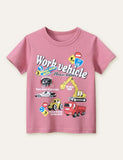 Work Vehicle Printed T-shirt - CCMOM