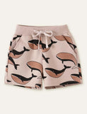Whale Printed Shorts - CCMOM