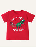 Cute Cartoon Dinosaur Children's T-shirt