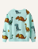 Children's Dinosaur Animal Print Sweatshirt