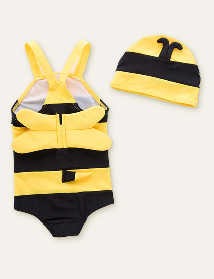 Bee Striped Swimsuit