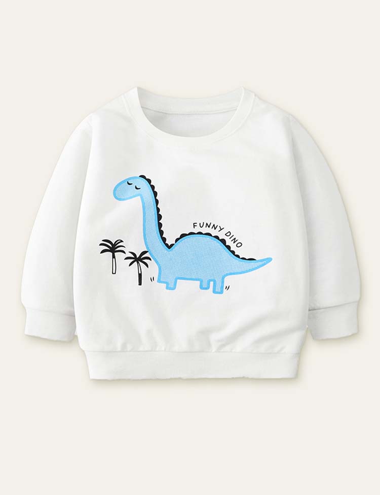 Dinosaur Printed Sweatshirt