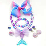 Girls' Colorful Jewelry Suit