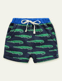 Alligator Printed Shorts