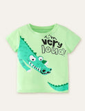 Alligator Printed T-shirt - CCMOM