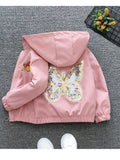 Girl All-Match Coat Spring and Autumn Thin Fashion Hoodie