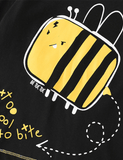 Bee Printed Long Sleeve T-shirt - CCMOM