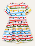 Bee Striped Dress - CCMOM