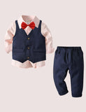 Bow Tie Vest Suit - CCMOM