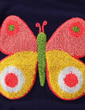 Butterfly Embroidered Sweatshirt - CCMOM
