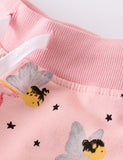 Butterfly Girl Full Printed Sweatpants - CCMOM