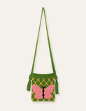 Butterfly Knitted Crossbody Bag - CCMOM