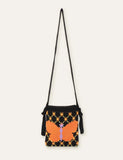 Butterfly Knitted Crossbody Bag - CCMOM