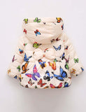 Butterfly Printing Clothes Cotton-Padded Jacket - CCMOM
