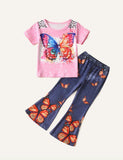 Butterfly Printing Suit - CCMOM