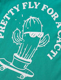 Cactus Cartoon Printed Long-Sleeved T-shirt - CCMOM
