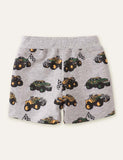 Car Printed Shorts - CCMOM