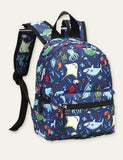 Cartoon Animal Full Printed Schoolbag Backpack - CCMOM