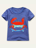 Cartoon Crab T-shirt - CCMOM