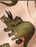 Cartoon Dinosaur Printed Sweatshirt - CCMOM