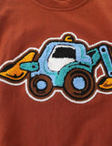 Cartoon Excavator Sweatshirt - CCMOM