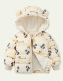 Cartoon Printed down Cotton-Padded Jacket - CCMOM