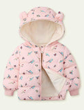 Cartoon Printed down Cotton-Padded Jacket - CCMOM