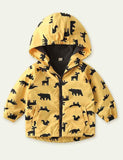 Cartoon Printing plus Velvet Shell Jacket - CCMOM