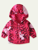 Cartoon Printing plus Velvet Shell Jacket - CCMOM