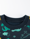 Children's Dinosaur Printed Sweatshirt - CCMOM