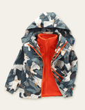 Children's Full Printed 3-in-1 Zipper Jacket - CCMOM