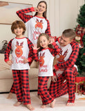 Christmas Deer Letter Printed Pajamas Family Matching Suit - CCMOM