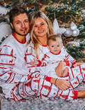 Christmas Deer Letter Printing Family Matching Pajamas