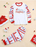 Christmas Deer Letter Printing Family Matching Pajamas - CCMOM