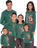 Christmas Elk Family Matching Pajamas