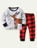 Christmas Elk Pajama Set