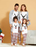 Christmas Elk Printing Family Matching Pajamas