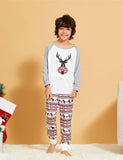 Christmas Elk Printing Family Matching Pajamas - CCMOM