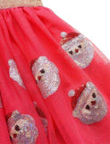 Christmas Embroidered Mesh Skirt - CCMOM