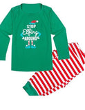 Christmas Family Letters Family Matching Pajamas - CCMOM