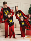 Christmas Golden Elk Family Matching Pajamas