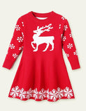 Christmas Knitted Sweater Dress