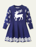 Christmas Knitted Sweater Dress - CCMOM