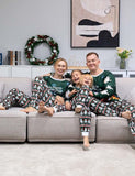 Christmas Letter Printing Family Matching Pajamas